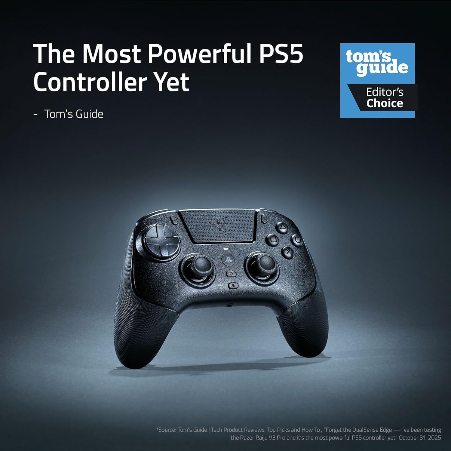 Refurbished Razer Raiju V3 Pro Wireless Gaming Controller for PS5 - Reebelo US
