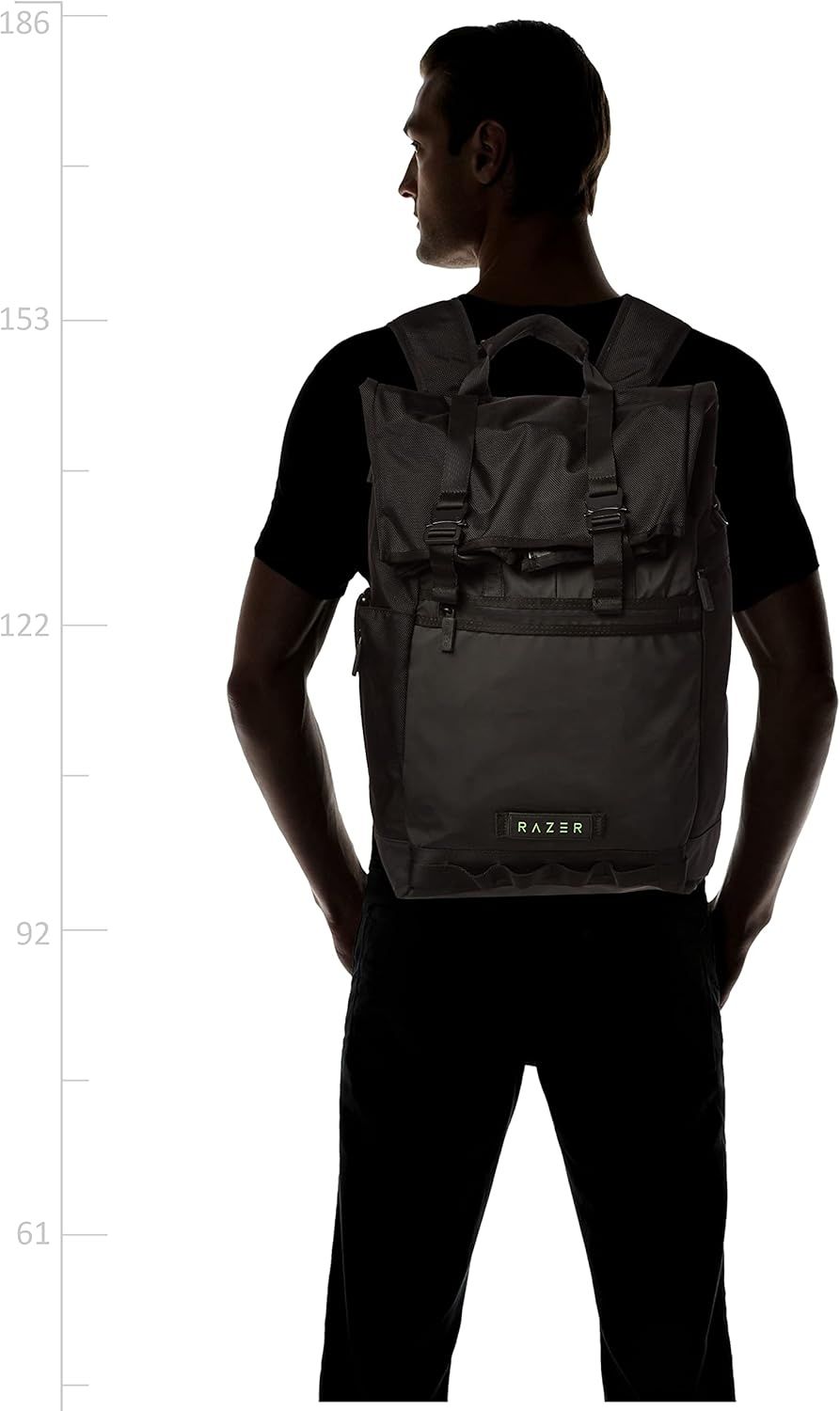 Refurbished Razer Recon 15-inch Rolltop Backpack - Reebelo US