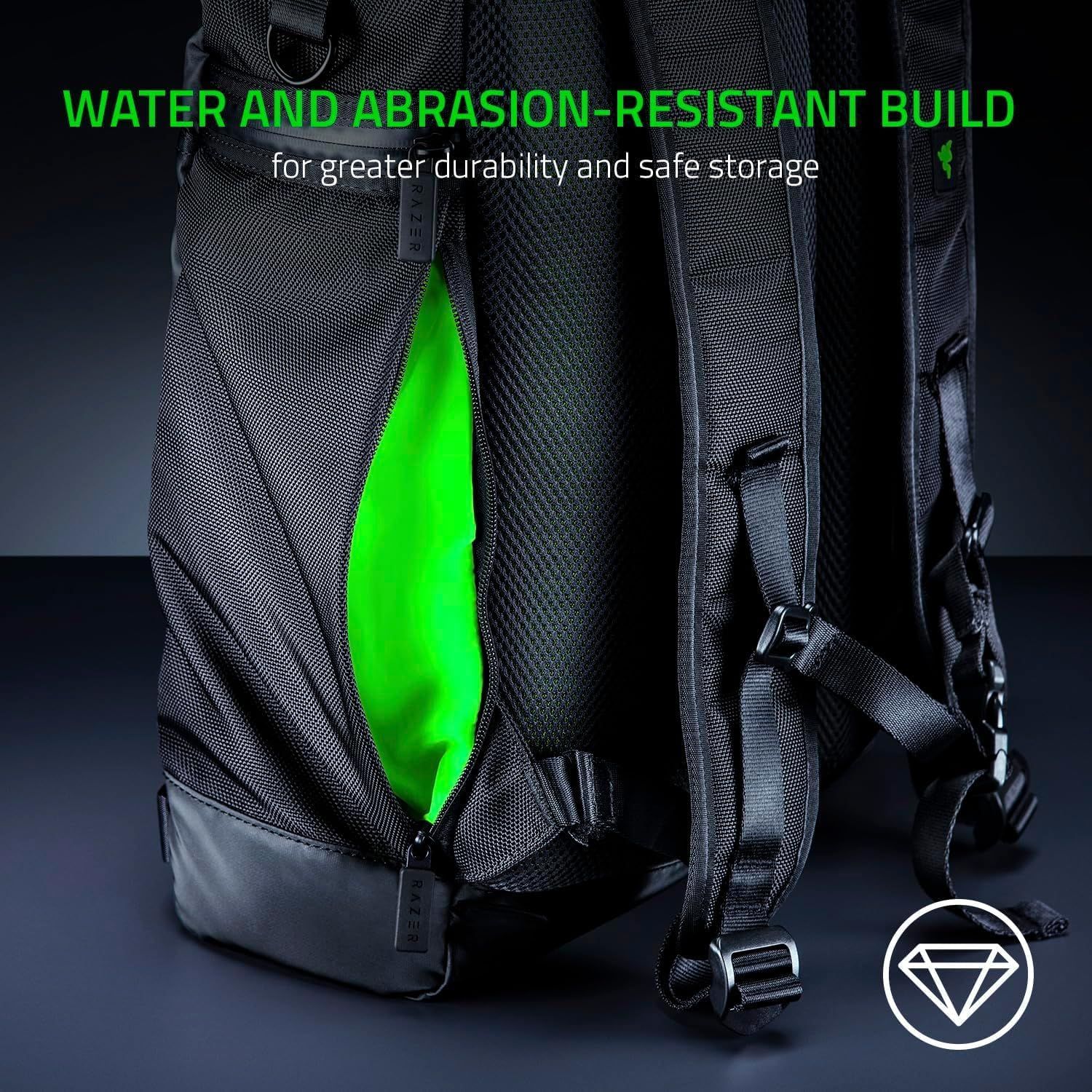 Refurbished Razer Recon 15-inch Rolltop Backpack - Reebelo US