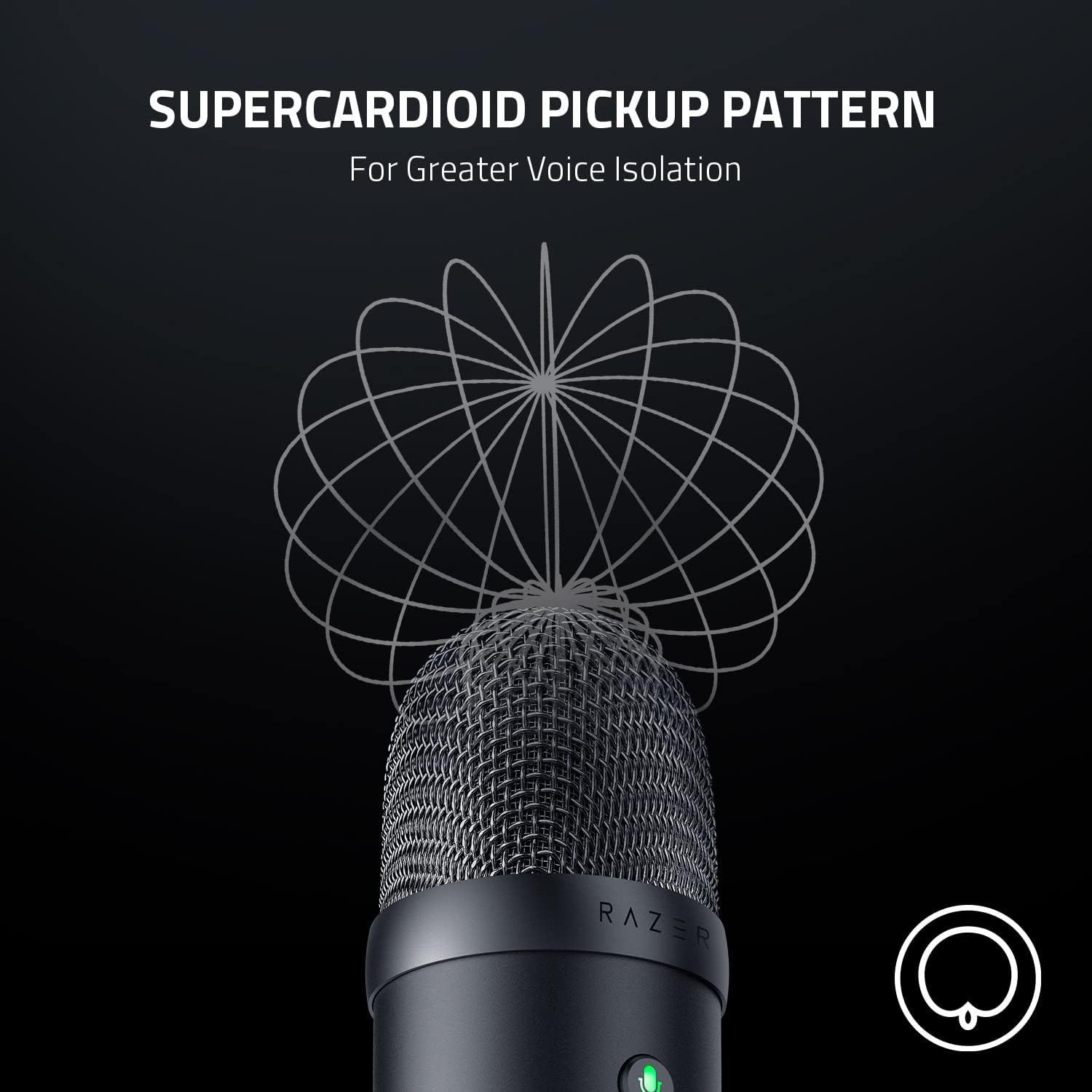 Refurbished Razer Seiren V2 X USB Condenser Microphone for Streamers - Reebelo US
