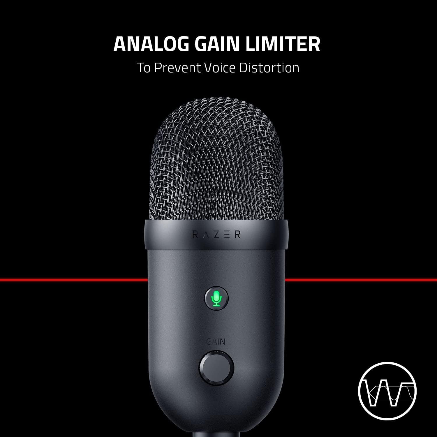 Refurbished Razer Seiren V2 X USB Condenser Microphone for Streamers - Reebelo US