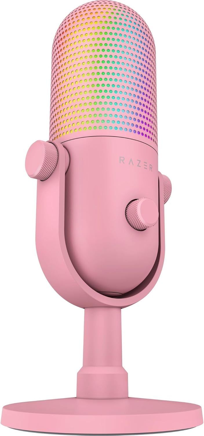 Refurbished Razer Seiren V3 Chroma Condenser USB Microphone   - Reebelo US