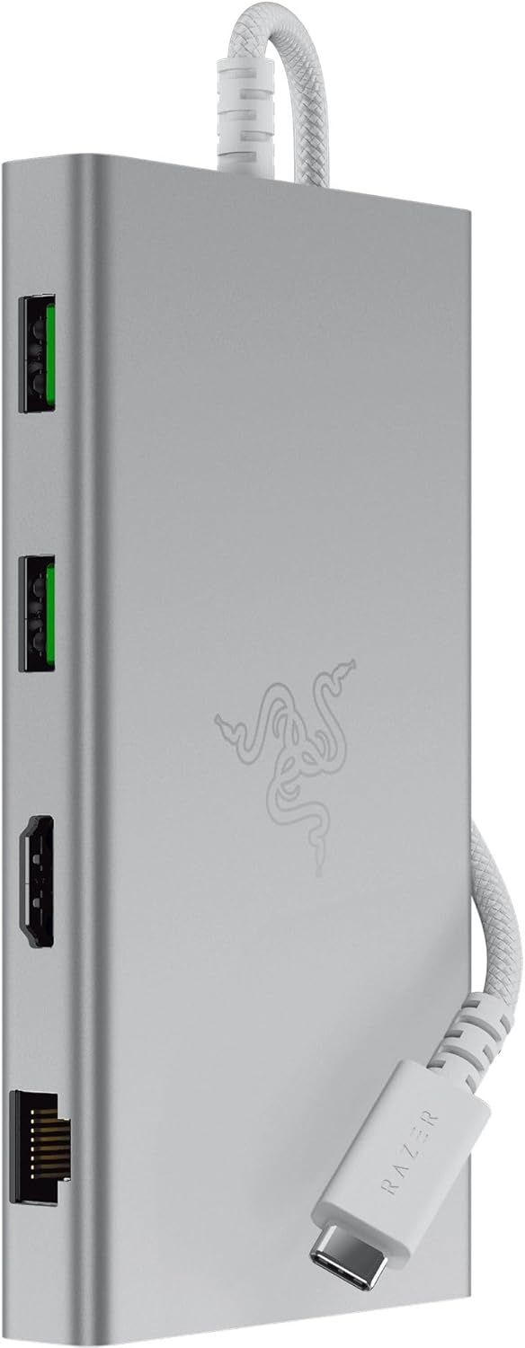 Refurbished Razer USB-C Dock 11 Port Docking Station for Laptops - Reebelo US