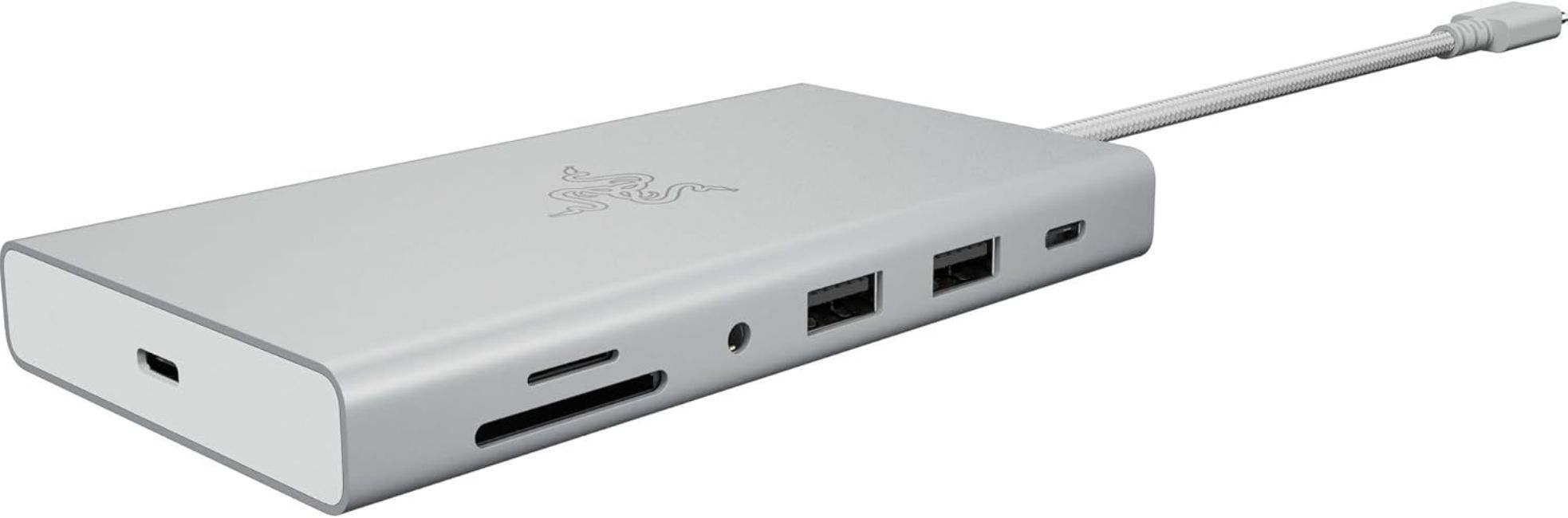 Refurbished Razer USB-C Dock 11 Port Docking Station for Laptops - Reebelo US