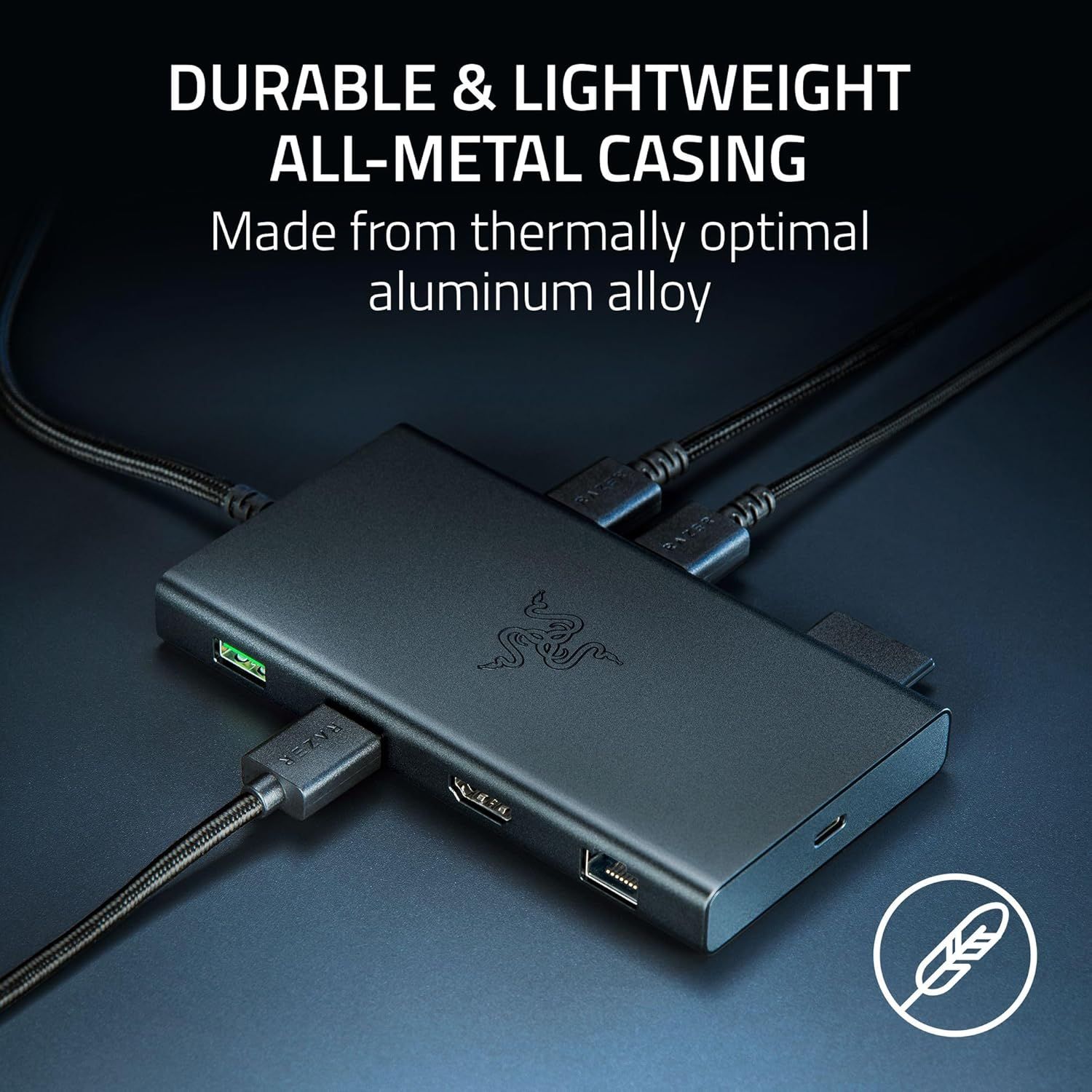 Refurbished Razer USB-C Dock 11 Port Docking Station for Laptops - Reebelo US