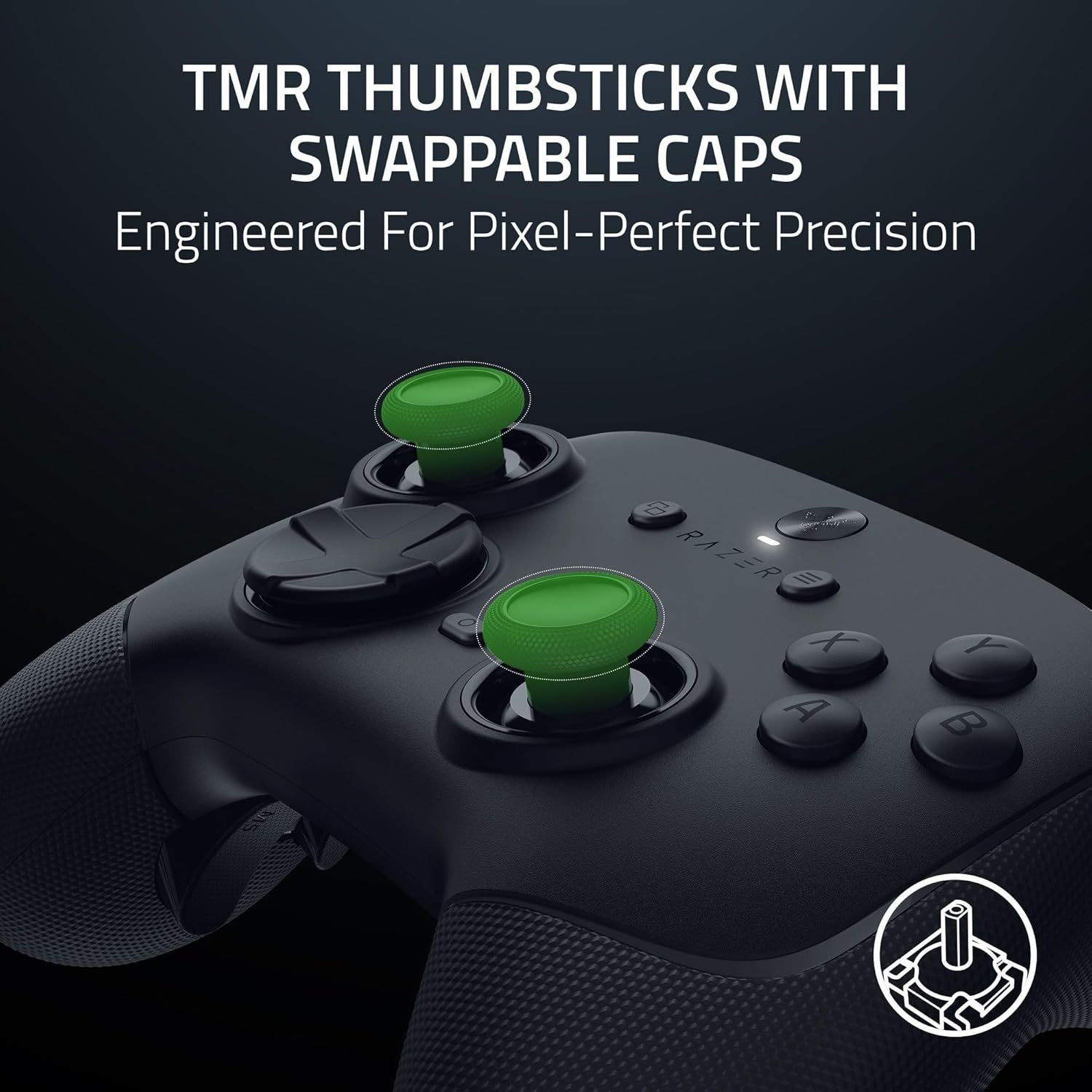 Refurbished Razer Wolverine V3 Pro 8K Wireless Gaming Controller for PC - Reebelo US