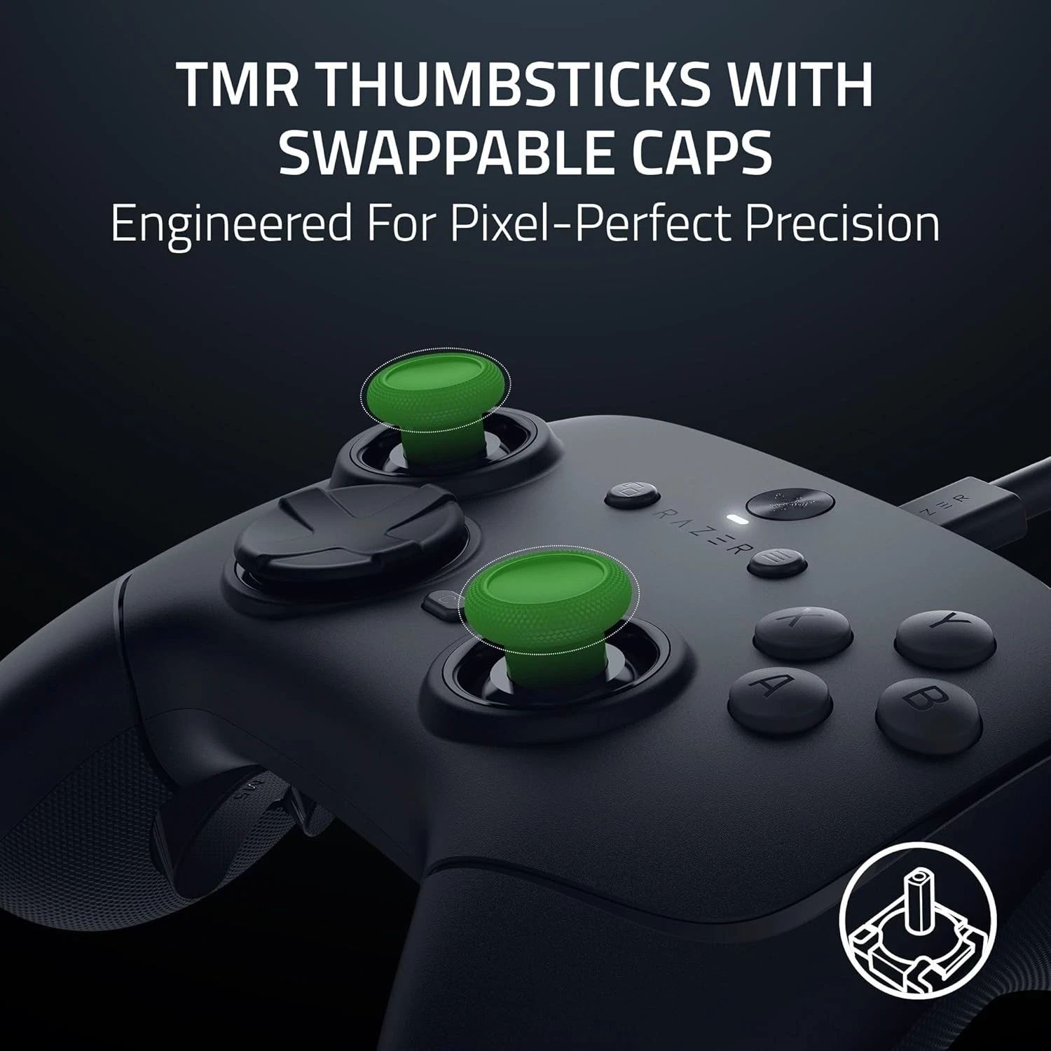 Refurbished Razer Wolverine V3 Tournament Edition 8K PC Wired Controller - Reebelo US