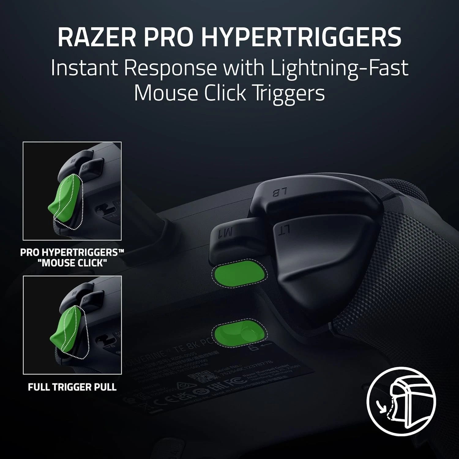 Refurbished Razer Wolverine V3 Tournament Edition 8K PC Wired Controller - Reebelo US