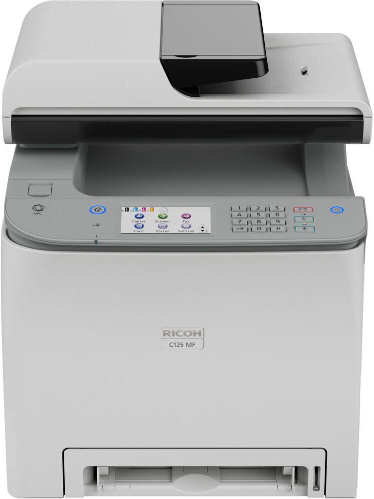 Refurbished RICOH C125 MF Color Laser Multifunction Printer - Reebelo US