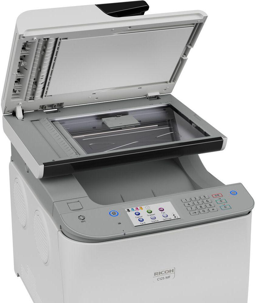 Refurbished RICOH C125 MF Color Laser Multifunction Printer - Reebelo US