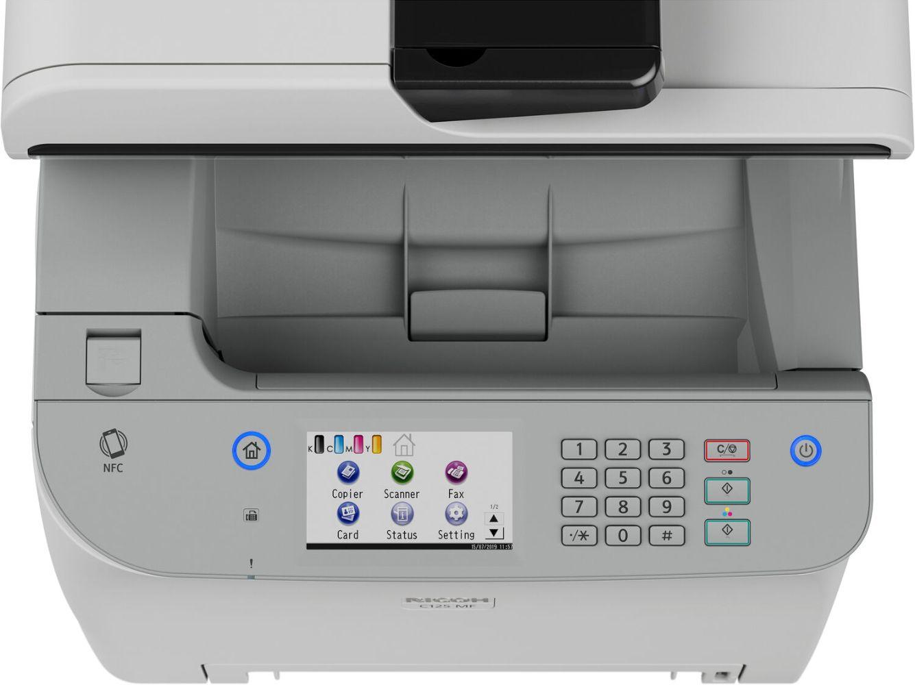 Refurbished RICOH C125 MF Color Laser Multifunction Printer - Reebelo US