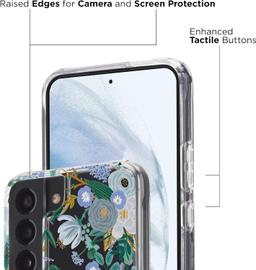 Refurbished Rifle Paper Co. Floral Phone Case with Antimicrobial for Samsung Galaxy S22 - Reebelo US