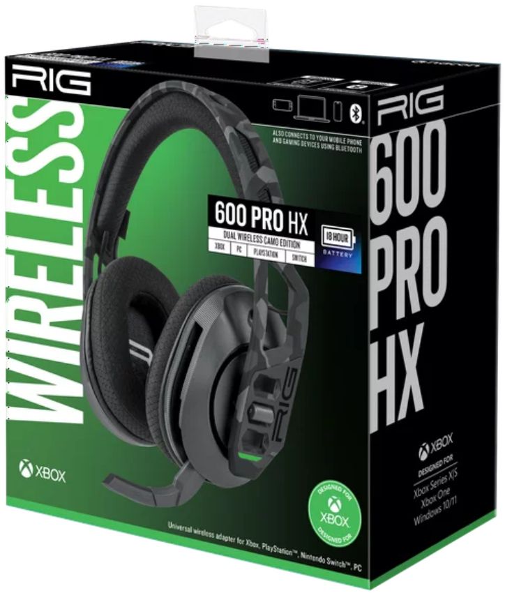 Refurbished RIG 600 Pro HX Dual Wireless Gaming Headset for Xbox - Reebelo US
