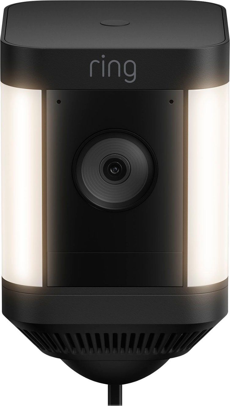 Refurbished Ring Spotlight Cam Plus Outdoor/Indoor 1080p Plug-In Camera - Reebelo US