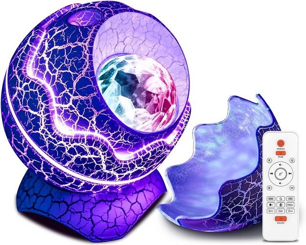 Refurbished Rossetta HJ-XKD08 Star Galaxy Projector with Bluetooth Speaker - Reebelo US