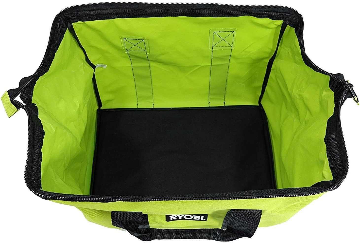 Refurbished RYOBI Contractors Heavy Duty Green Tool Bag - Reebelo US