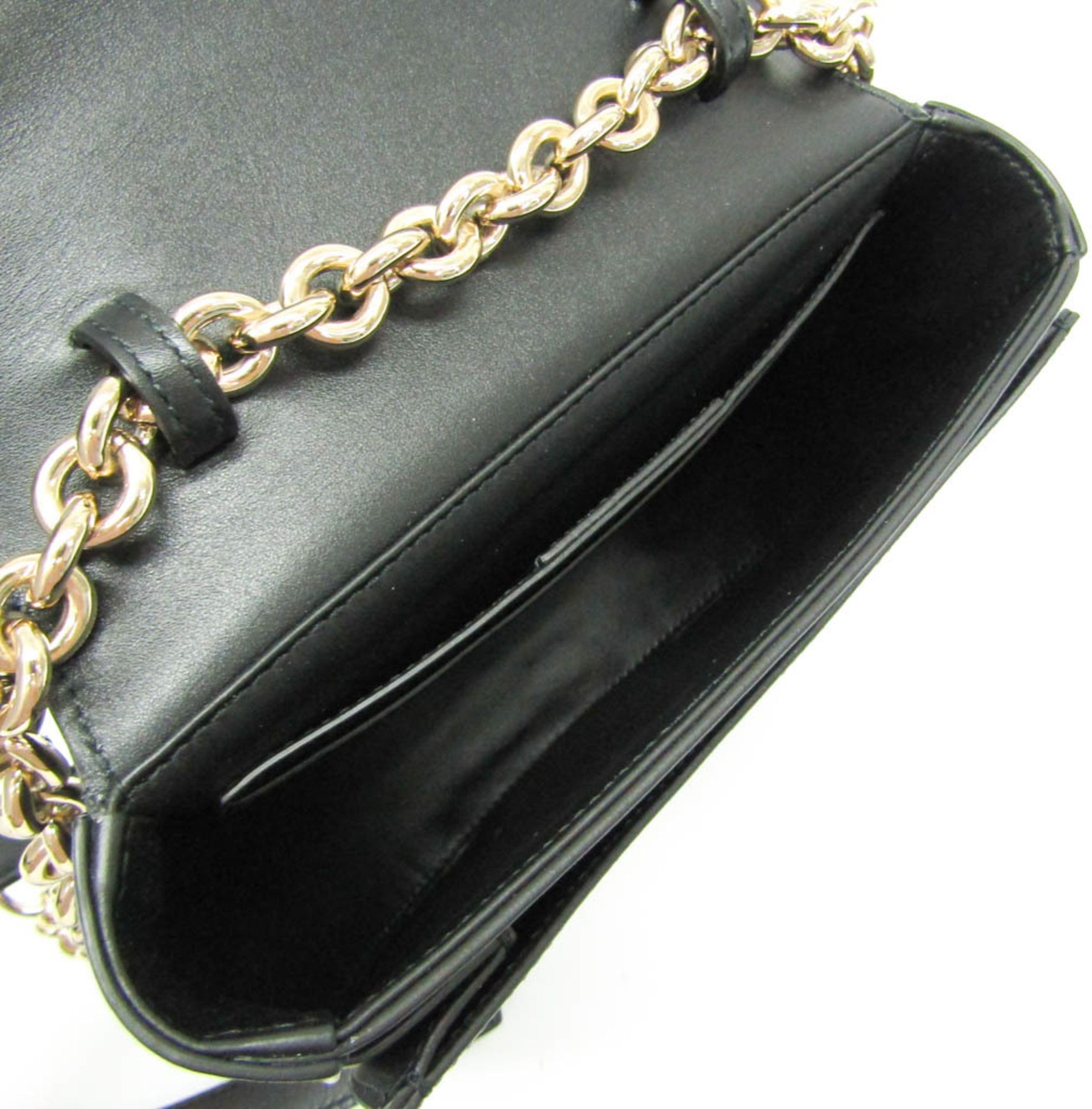 Refurbished Salvatore Ferragamo Gancini Leather Handbag Shoulder Bag - Reebelo US