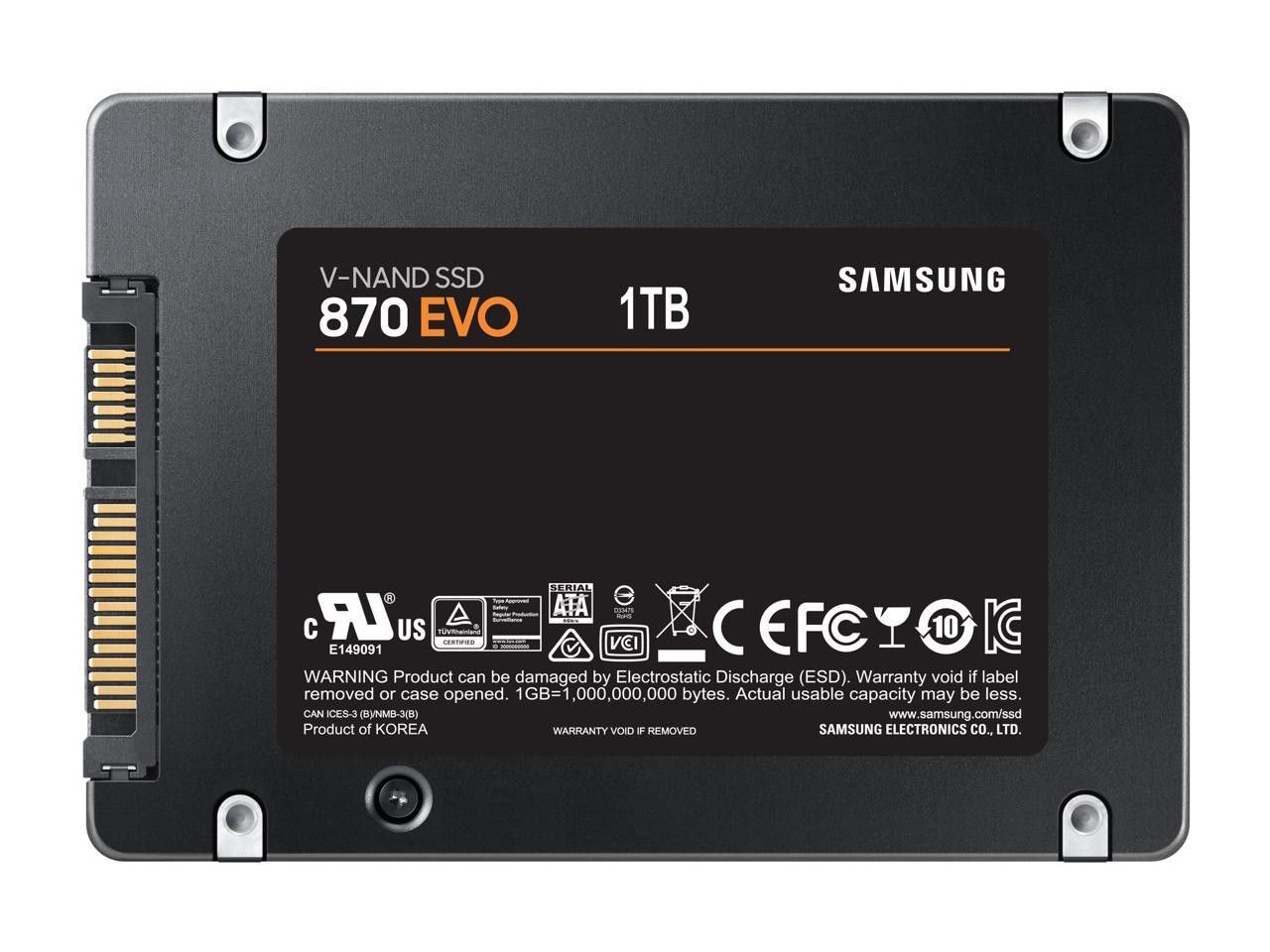 Refurbished Samsung 870 EVO SATA 2.5" Interval SSD - Reebelo US