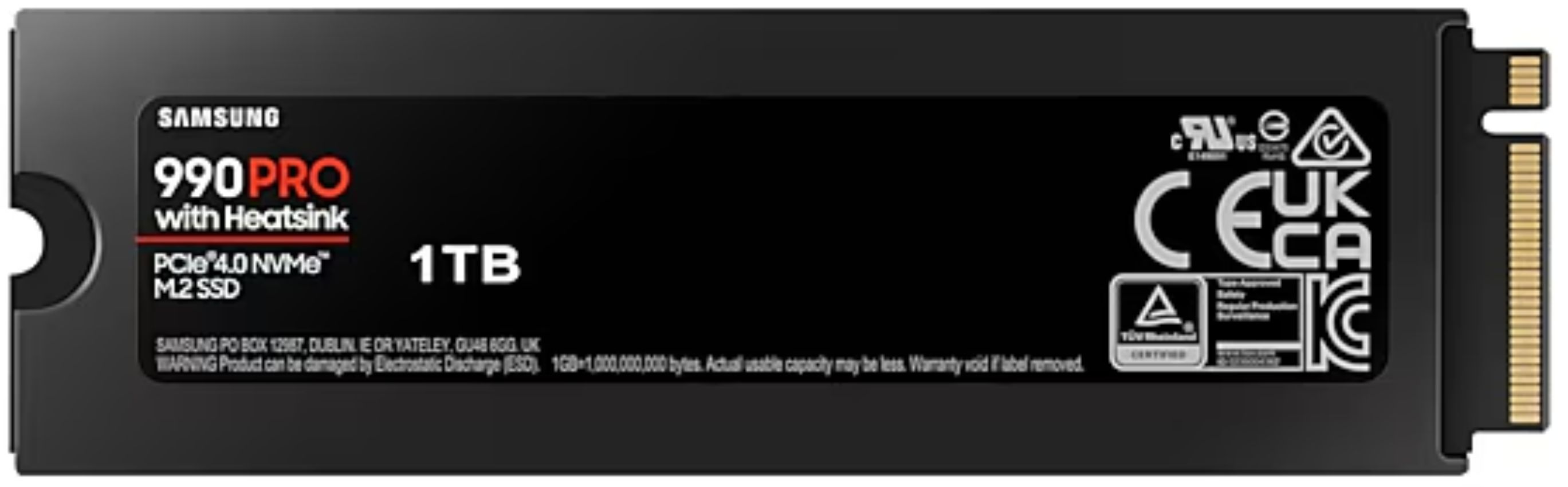Refurbished Samsung 990 PRO with Heatsink PCIe 4.0 NVMe Internal SSD - Reebelo US