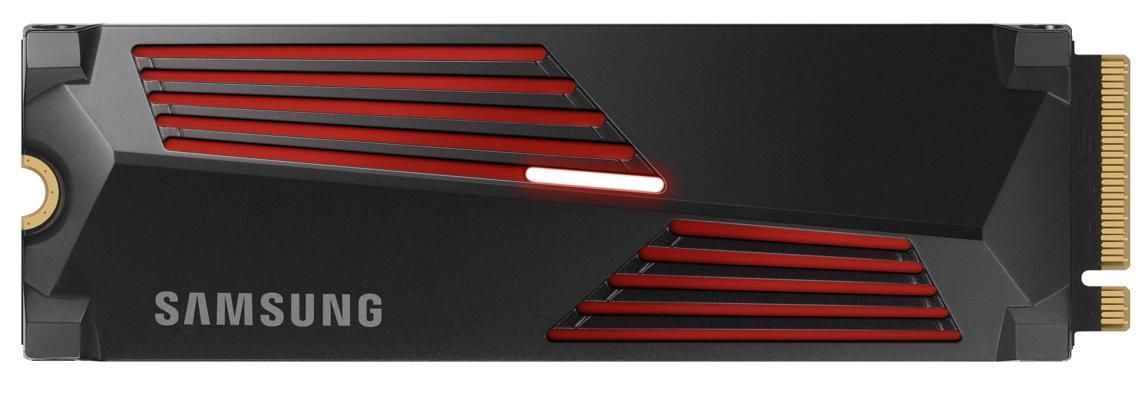 Samsung 990 PRO with Heatsink PCIe 4.0 NVMe Internal SSD - Black (4TB)