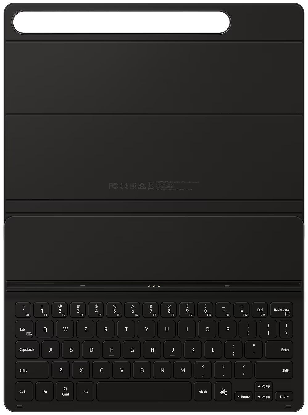 Refurbished Samsung Book Cover Keyboard Slim AI Key for Samsung Galaxy Tab S9/S9 FE - Reebelo US
