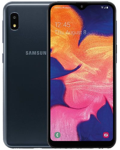 Galaxy A10e - 32GB - 2GB RAM - Black - Unlocked - Good - Standard Battery
