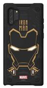 Samsung Galaxy Friends Iron Man Rugged Protective Smart Cover for Note10+ - Black