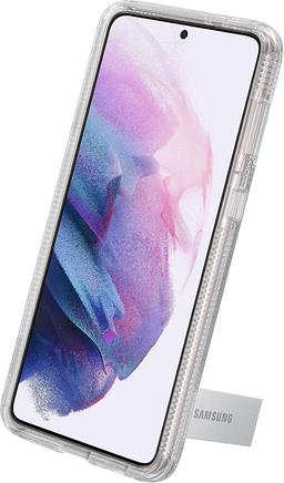 Refurbished Samsung Rugged Clear Standing Phone Cover for Galaxy S21+ - Reebelo US