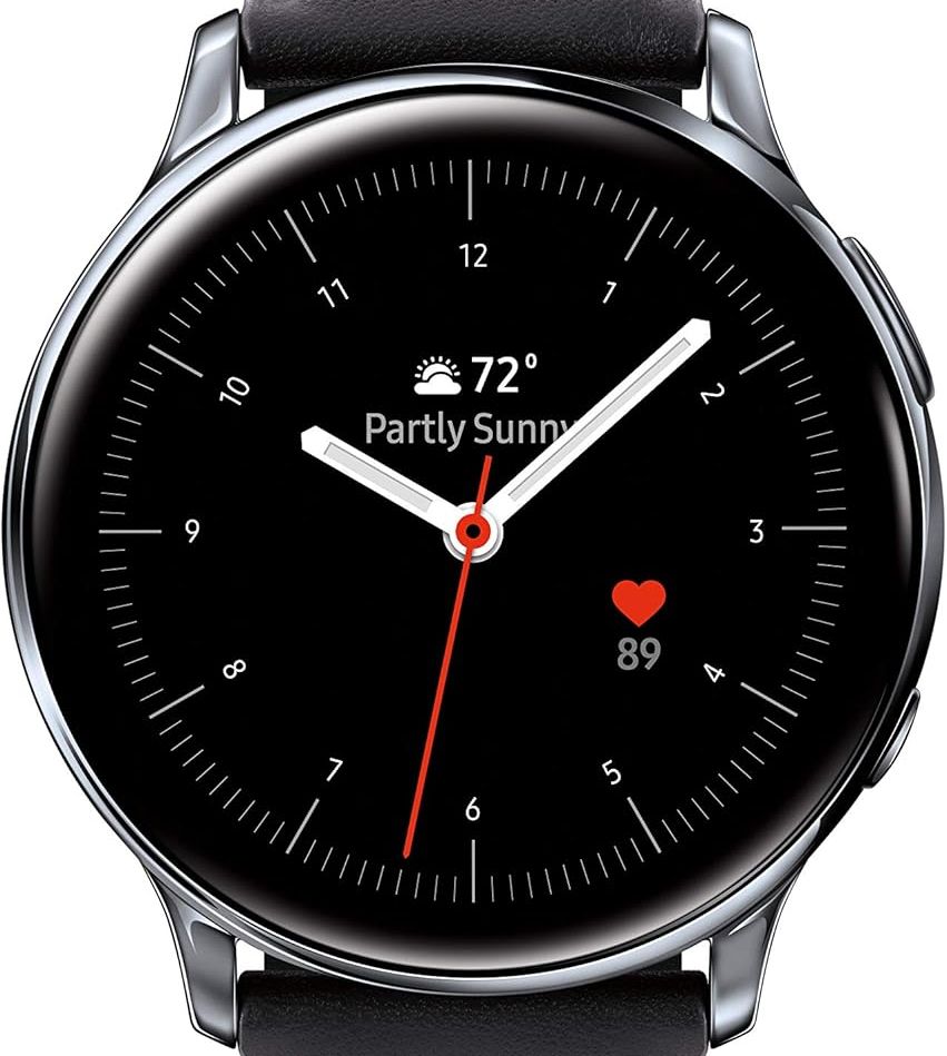 Samsung Galaxy Watch Active2 (No Band) (Bluetooth + LTE) - 4GB - 40mm - Silver Stainless Steel Case No Band