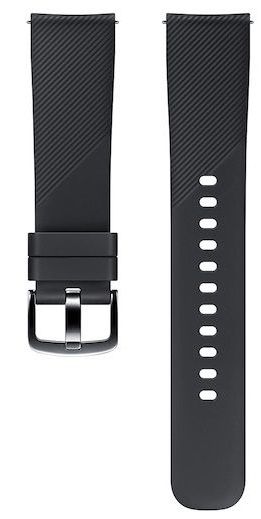 Samsung Gear Sport Silicone Band (20mm) - Black