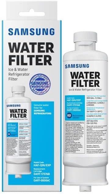 Samsung HAF-QIN/EXP Refrigerator Water Filter 1 Pack - White