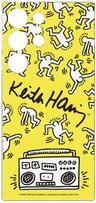 Samsung Keith Haring Flipsuit Phone Card for Samsung Galaxy S24 - Yellow