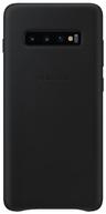 Samsung Leather Phone Case for Samsung Galaxy S10+ - Black