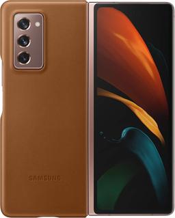 Samsung Leather Phone Cover for Galaxy Z Fold2/Z Fold2 (5G) - Reebelo US
