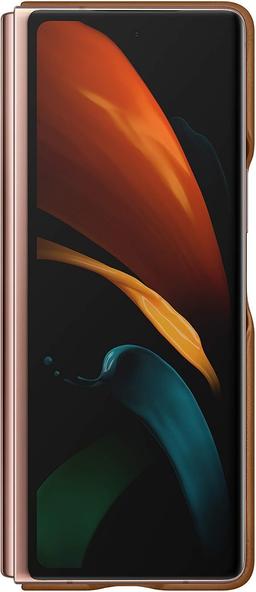 Samsung Leather Phone Cover for Galaxy Z Fold2/Z Fold2 (5G) - Reebelo US