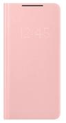Samsung LED Wallet Cover for Galaxy S21+ (5G) - Pink