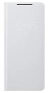 Samsung LED Wallet Cover for Galaxy S21 Ultra (5G) - Light Gray