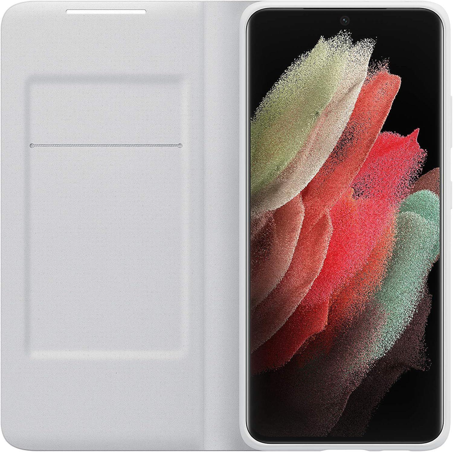 Refurbished Samsung LED Wallet Cover for Galaxy S21 Ultra (5G)   - Reebelo US