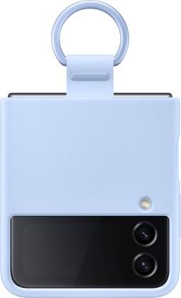 Samsung Silicone Phone Cover with Ring for Galaxy Z Flip4 - Reebelo US