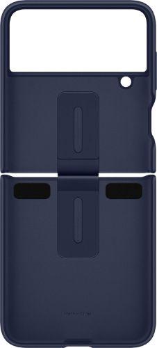 Samsung Silicone Phone Cover with Ring for Galaxy Z Flip4 - Reebelo US