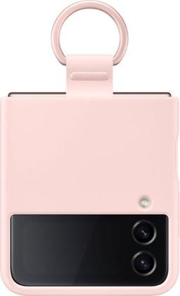 Samsung Silicone Phone Cover with Ring for Galaxy Z Flip4 - Reebelo US