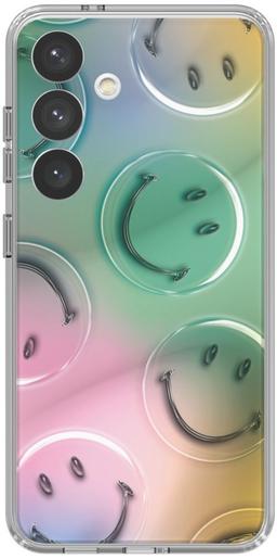 Samsung Smiley Bubble Flipsuit Card Phone Case for Samsung Galaxy S24 - Reebelo US