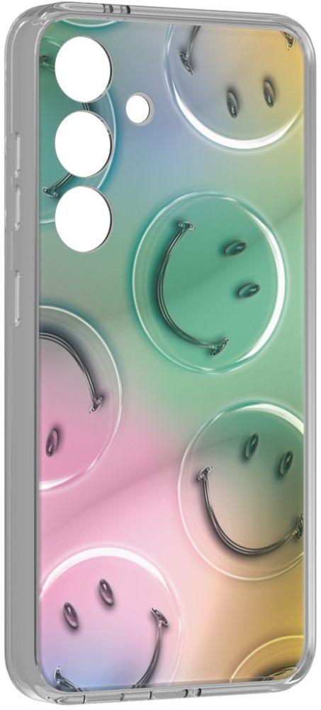 Samsung Smiley Bubble Flipsuit Card Phone Case for Samsung Galaxy S24 - Reebelo US