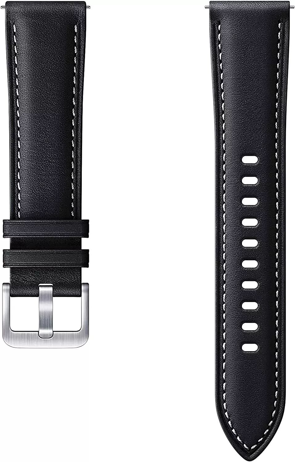 Samsung Stitch Leather Band (20mm) - Black