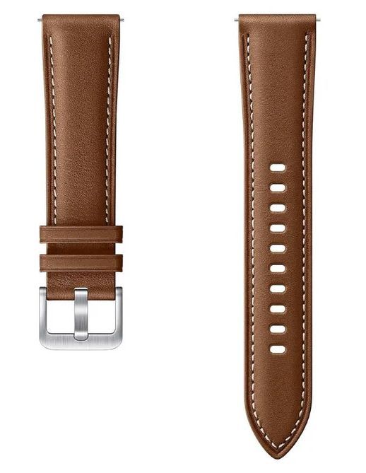 Refurbished Samsung Stitch Leather Band (22mm) - Reebelo US