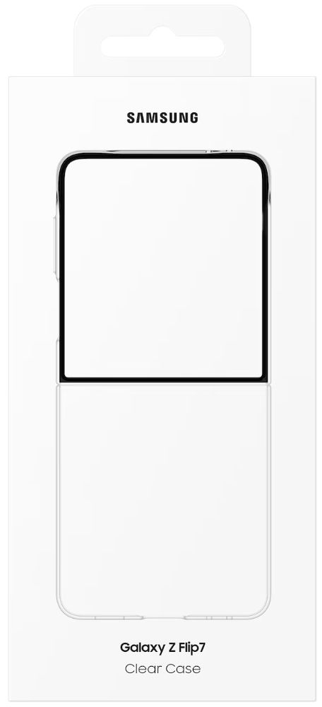 Refurbished Samsung Transparent Clear Phone Case for Samsung Galaxy Z Flip7 - Reebelo US