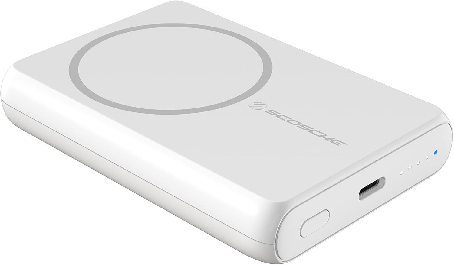 Refurbished Scosche GoBat MS 5K MagSafe Compatible Magnetic Wireless Charging Power Bank - Reebelo US