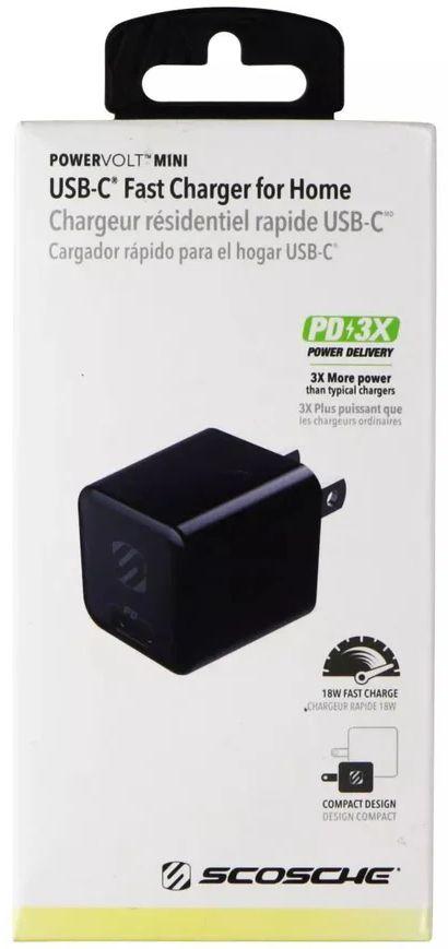 Scosche HPDC8M-SP 18W PowerVolt Mini USB-C Fast Charger - Reebelo US