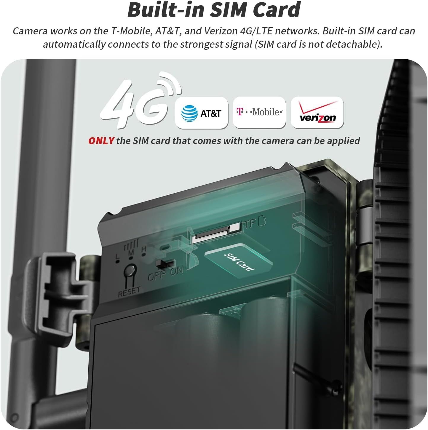 Refurbished SEHMUA 4G LTE Trail Cameras 3rd Gen Live Streaming Camera - Reebelo US