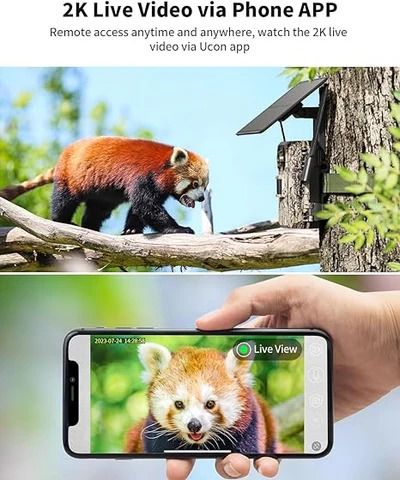 Refurbished SEHMUA Wireless Trail Camera 720p Video Motion Activated Low-Glow RBX-H10 - Reebelo US